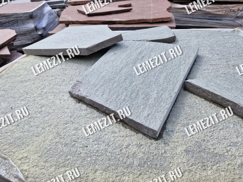 покупка серо-зелёного крупноформатного лемезита